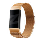 Bandz Bandz Fitbit Charge 4 Milanese loop band (roségoud)