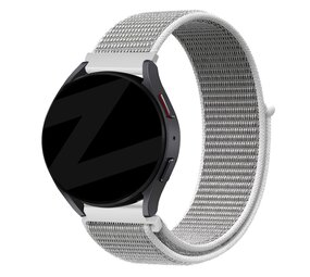 Bandz Bandz Samsung Galaxy Watch 4 40mm nylon loop band (grijs)