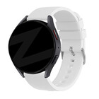 Bandz Bandz Samsung Galaxy Watch 4 40mm siliconen band 'Deluxe' (wit)