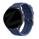 Bandz Bandz Samsung Galaxy Watch 4 Classic 42mm siliconen band 'Deluxe' (donkerblauw)