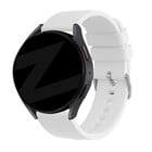 Bandz Bandz Samsung Galaxy Watch 4 Classic 42mm siliconen band 'Deluxe' (wit)