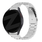 Bandz Bandz Samsung Galaxy Watch 4 Classic 42mm stalen band 'Classic' (zilver)