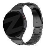 Bandz Bandz Samsung Galaxy Watch 4 Classic 42mm stalen band 'Classic' (zwart)