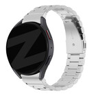 Bandz Bandz Samsung Galaxy Watch 4 Classic 46mm stalen band 'Classic' (zilver)
