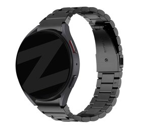 Bandz Bandz Samsung Galaxy Watch 6 - 44mm stalen band 'Classic' (zwart)