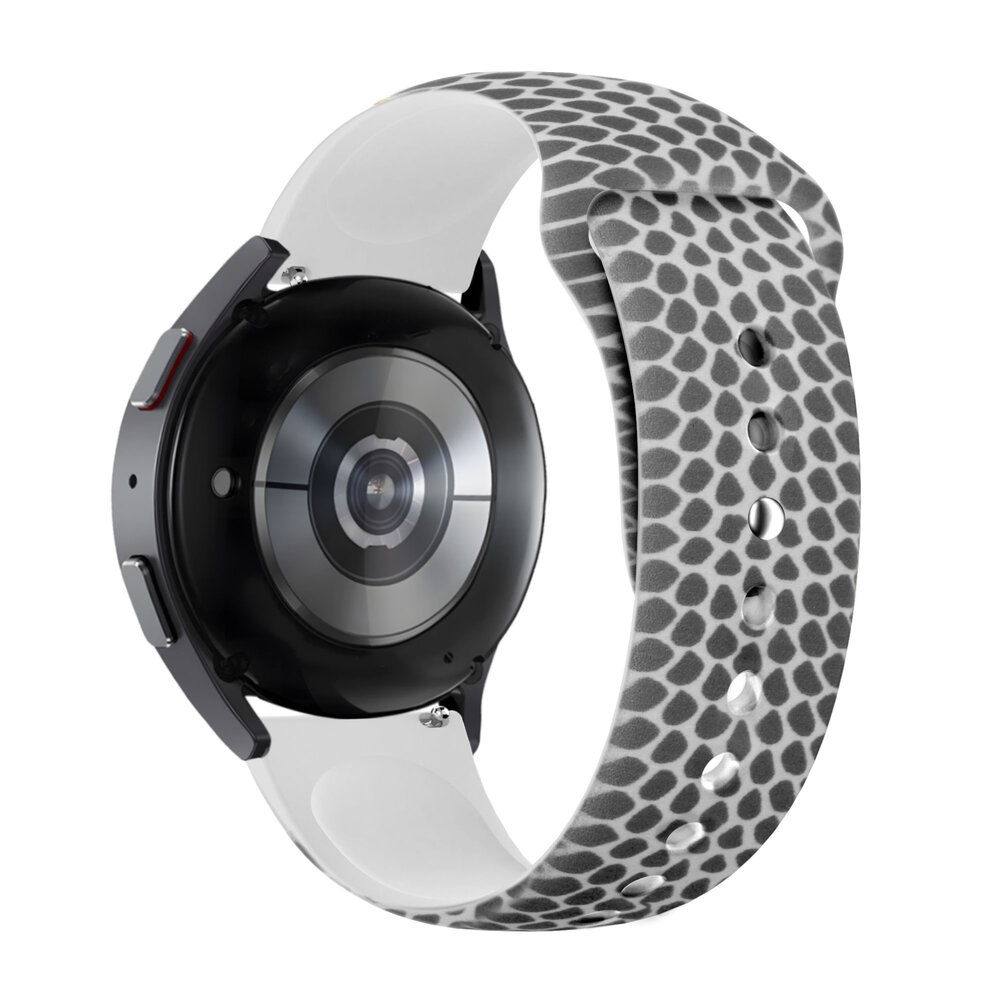 Bandz Bandz Samsung Galaxy Watch 6 44mm siliconen band 'Snake'