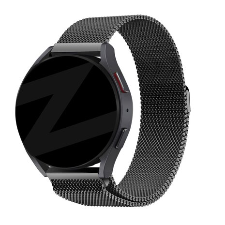 Samsung Gear S3 Milanese loop band zwart Smartwatchbanden