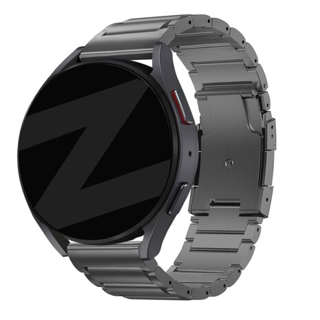 Huawei Watch GT 2 Pro titanium schakel band grafiet Smartwatchbanden