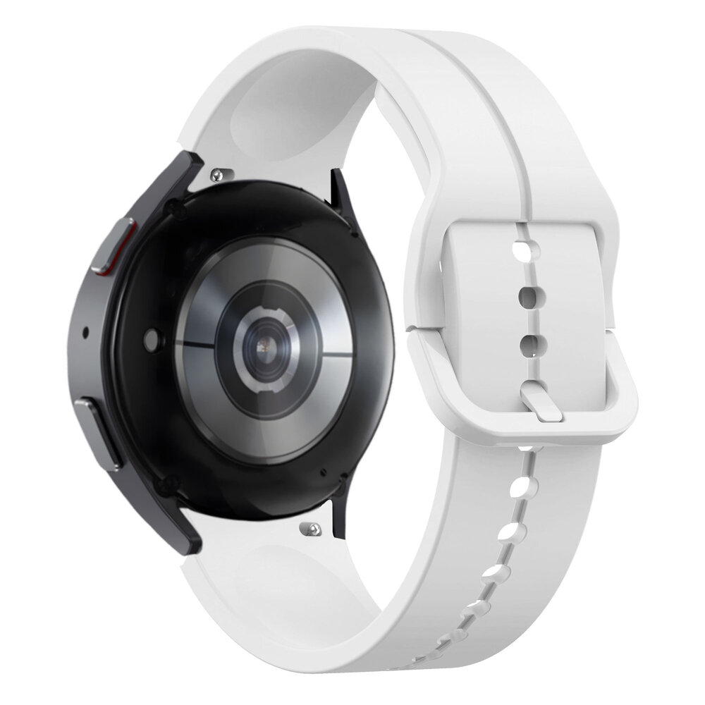 Bandz Bandz Samsung Galaxy Watch 5 Pro siliconen band 'Extreme' (wit)