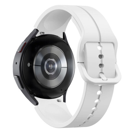 Bandz Bandz Samsung Galaxy Watch 5 Pro siliconen band 'Extreme' (wit)