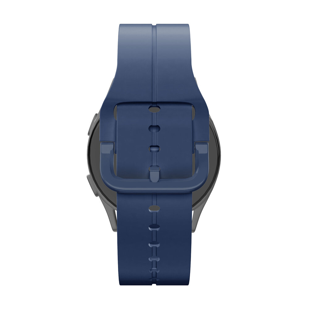 Bandz Bandz Samsung Galaxy Watch 4 Classic 42mm siliconen band 'Extreme' (donkerblauw)