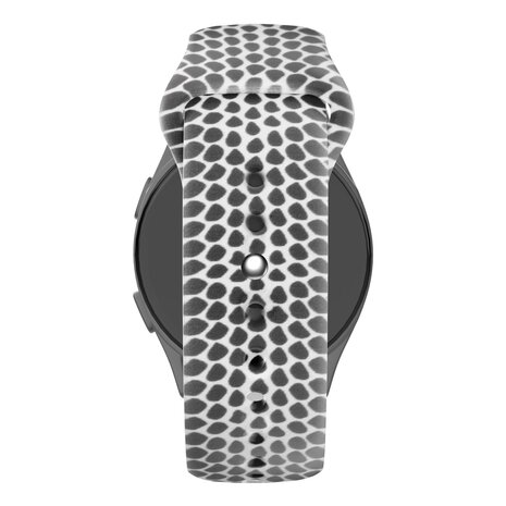 Bandz Bandz Huawei Watch GT 2 42mm siliconen band 'Snake'