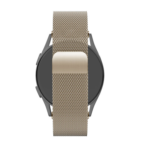 Bandz Bandz Huawei Watch GT 2 42mm Milanese loop band (champagne)