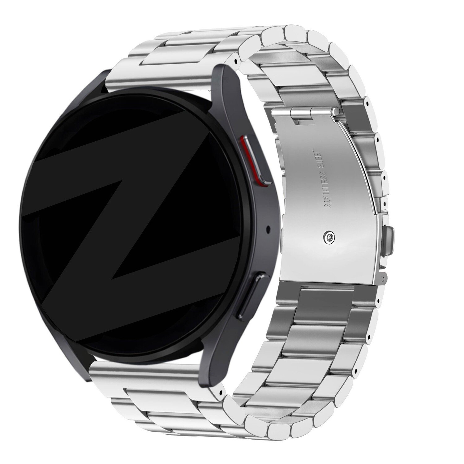 Huawei Watch GT 2 46mm stalen band 'Classic' (zilver