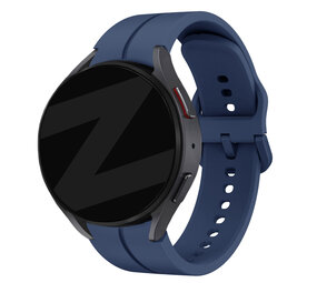 Bandz Bandz Samsung Galaxy Watch 6 Classic 43mm siliconen band 'Extreme' (donkerblauw)