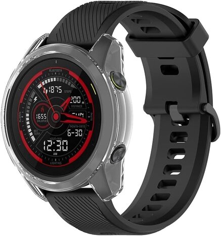Strap-it® Strap-it Garmin Forerunner 745 TPU case (transparant)