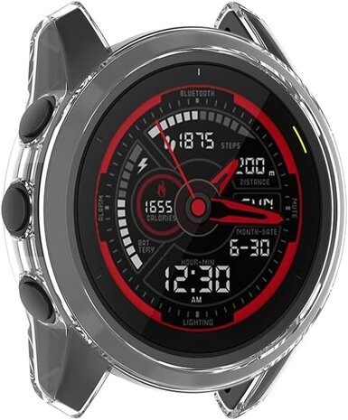 Strap-it® Strap-it Garmin Forerunner 745 TPU case (transparant)