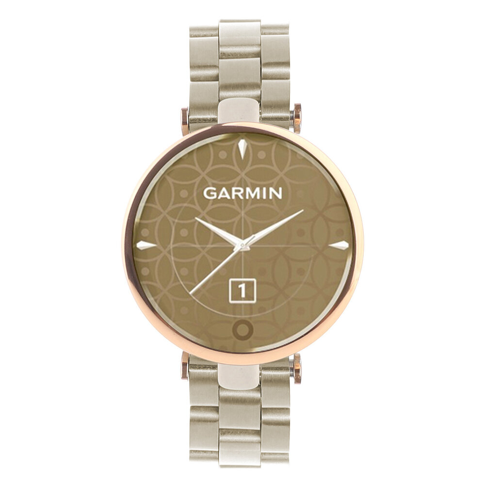 Strap-it® Strap-it Garmin Lily stalen band (champagne)