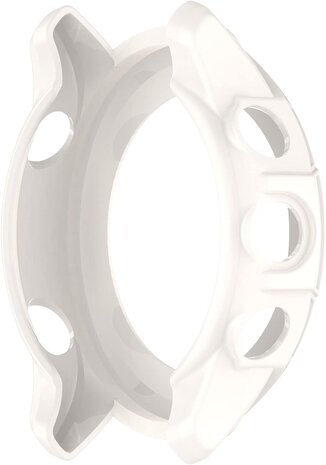 Strap-it® Strap-it Garmin Forerunner 955 TPU case (ivoor wit)