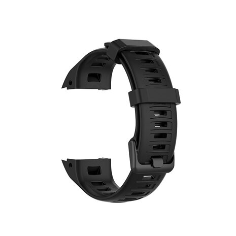 Strap-it® Strap-it Garmin Instinct 1 / 2 siliconen bandje (zwart)