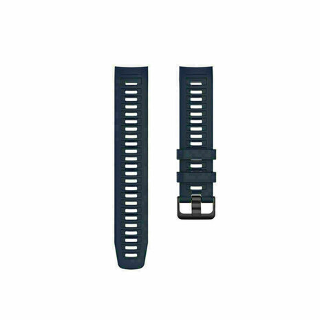 Strap-it® Strap-it Garmin Instinct 1 / 2 siliconen bandje (donkerblauw)