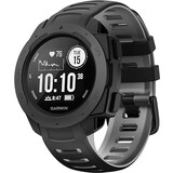 Strap-it® Garmin Instinct 1 / 2 sport bandje (zwart/grijs)