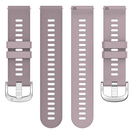 Strap-it® Strap-it Garmin Venu siliconen bandje (violet)
