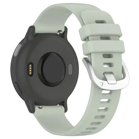 Strap-it® Strap-it Garmin Forerunner 245 siliconen classic bandje (lichtgroen)