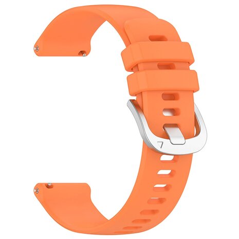 Strap-it® Strap-it Garmin Vivoactive 5 siliconen classic bandje (oranje)