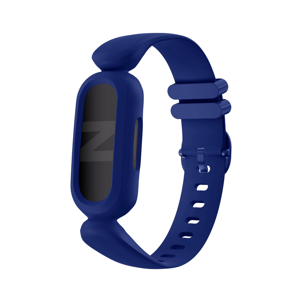 Bandz Bandz Fitbit Ace 3 siliconen band 'Classic' (donkerblauw)