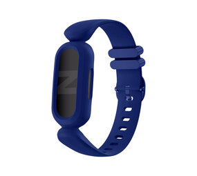 Bandz Bandz Fitbit Ace 3 siliconen band 'Classic' (donkerblauw)