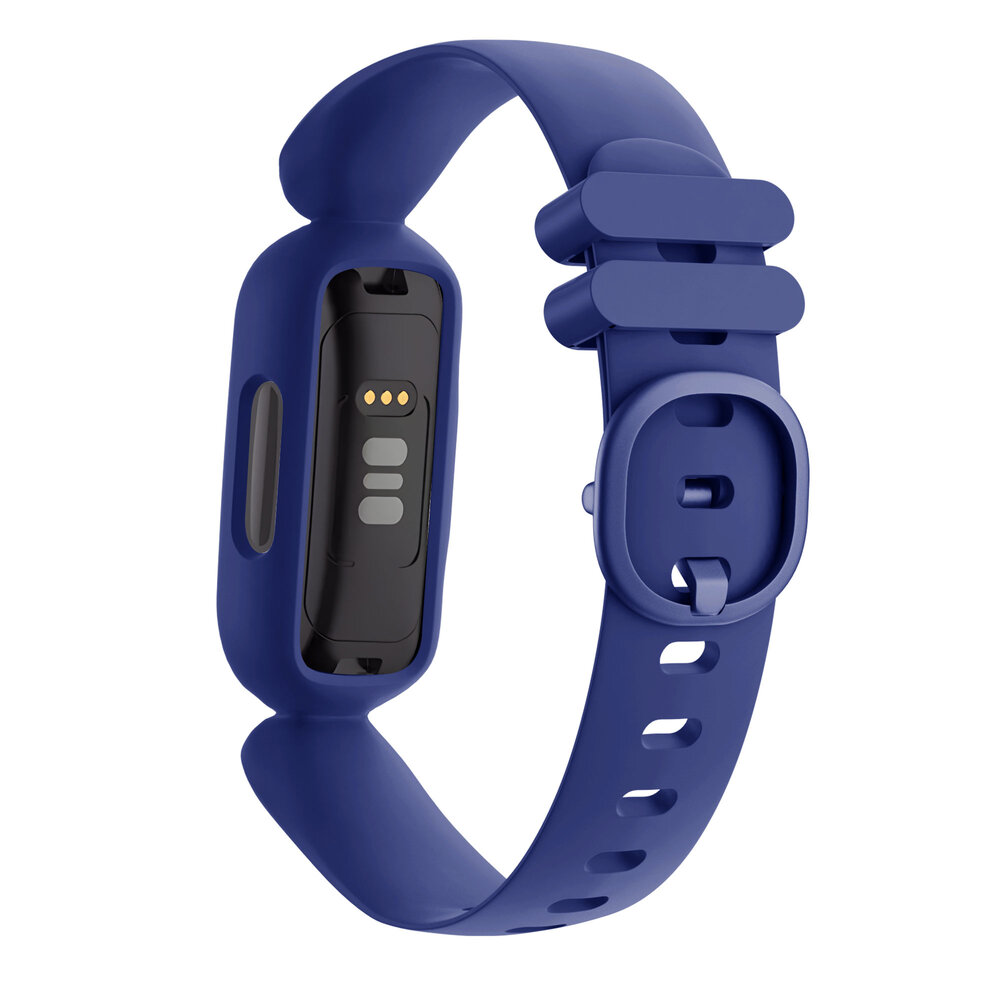 Bandz Bandz Fitbit Ace 3 siliconen band 'Classic' (donkerblauw)