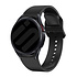 Samsung Galaxy Watch 6 40mm 'One push' siliconen band (zwart)