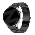 Bandz Bandz Garmin Fenix 5/6 stalen band 'Classic' (zwart)