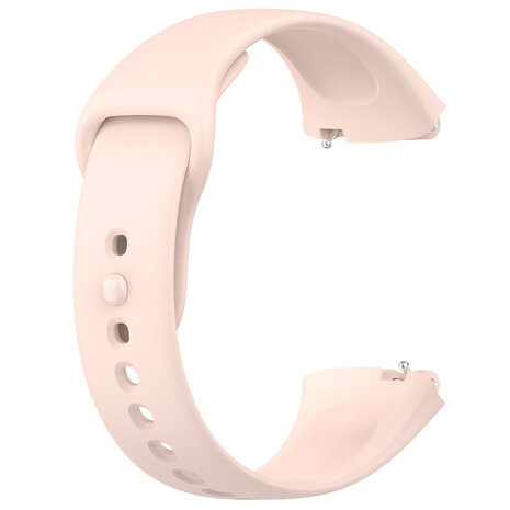 Strap-it® Strap-it Redmi Watch 3 Active / Lite siliconen bandje (roze)