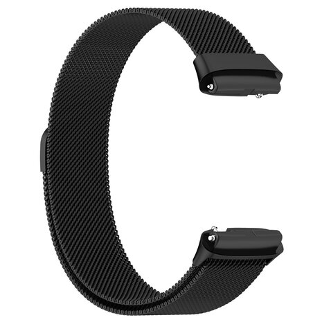 Strap-it® Strap-it Redmi Watch 3 Active / Lite Milanese band (zwart)