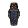 Bandz Bandz Amazfit GTS 2 sport band 'Deluxe' (zwart/rainbow) Bandz Bandz Amazfit GTS 2 sport band 'Deluxe' (zwart/rainbow)