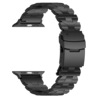 Strap-it® Strap-it Apple Watch Butterfly titanium band (zwart) Strap-it® Strap-it Apple Watch Butterfly titanium band (zwart)