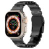 Strap-it® Strap-it Apple Watch Butterfly titanium band (zwart) Strap-it® Strap-it Apple Watch Butterfly titanium band (zwart)
