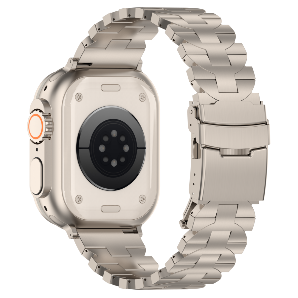 Strap-it® Strap-it Apple Watch Butterfly titanium band (titanium) Strap-it® Strap-it Apple Watch Butterfly titanium band (titanium)