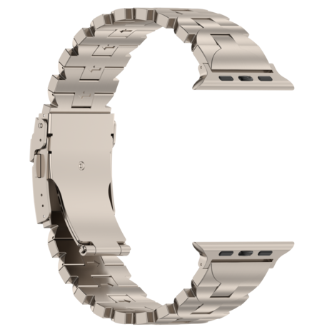 Strap-it® Strap-it Apple Watch Butterfly titanium band (titanium) Strap-it® Strap-it Apple Watch Butterfly titanium band (titanium)