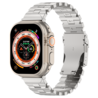 Strap-it® Strap-it Apple Watch Butterfly titanium band (zilver) Strap-it® Strap-it Apple Watch Butterfly titanium band (zilver)