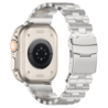 Strap-it® Strap-it Apple Watch Butterfly titanium band (zilver) Strap-it® Strap-it Apple Watch Butterfly titanium band (zilver)