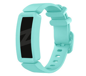 Bandz Bandz Fitbit Ace 2 siliconen band 'Classic' (aquablauw)