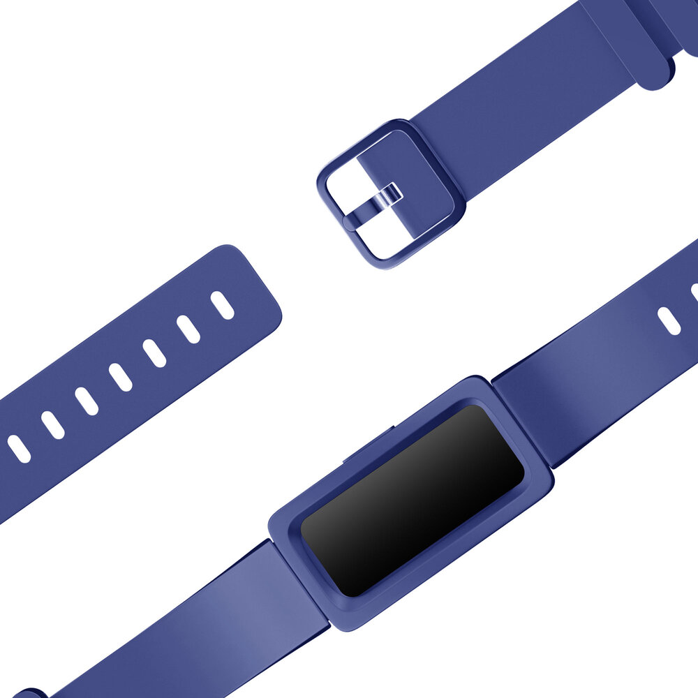 Bandz Bandz Fitbit Ace 2 siliconen band 'Classic' (donkerblauw)