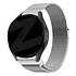 Bandz Samsung Galaxy Watch 6 Classic 47mm Milanese loop band (zilver)