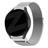 Bandz Bandz Samsung Galaxy Watch 6 Classic 47mm Milanese loop band (zilver) Bandz Bandz Samsung Galaxy Watch 6 Classic 47mm Milanese loop band (zilver)