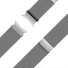 Bandz Bandz Samsung Galaxy Watch 6 Classic 47mm Milanese loop band (zilver) Bandz Bandz Samsung Galaxy Watch 6 Classic 47mm Milanese loop band (zilver)