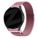 Bandz Bandz Samsung Galaxy Watch 5 Pro Milanese loop band (roze)
