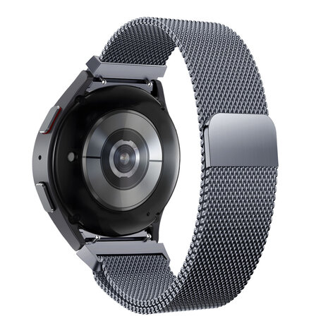 Bandz Bandz Samsung Galaxy Watch 5 - 40mm Milanese loop band (grijs)